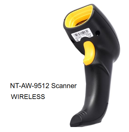 BARCODE SCANNER WIRELESS NT-AW-9512