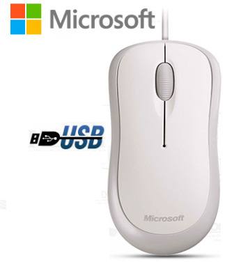 Mouse MSFT Basic Optical White